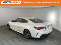 Usata BMW 420 Coupé M Sport 190 CV (139 kW) 2021 Bianco Coupé