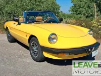 Usata Alfa Romeo Spider 125 CV (91 kW) 1988 Giallo Cabrio