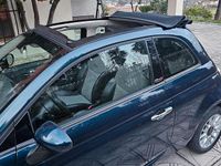 Usata Fiat 500C 2014 Blu Cabrio