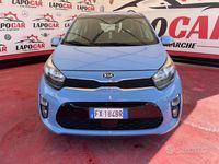 Usata Kia Picanto X-Line 65 CV (47 kW) 2019 Blu Utilitaria