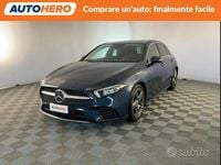 Usata Mercedes A200 Premium 149 CV (109 kW) 2021 Blu Berlina