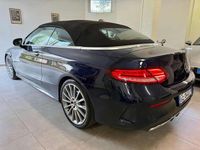 Gebraucht Mercedes C220 AMG Line Premium Plus 194 PS (142 kW) 2019 Blau Cabrio