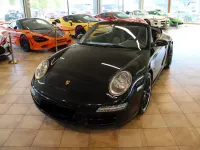 Usata Porsche 997 354 CV (260 kW) 2007 Nero Cabrio