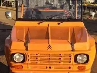 Usata Citroën Méhari 29 CV (21 kW) 1983 Arancione Cabrio