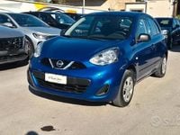 Usata Nissan Micra Acenta 80 CV (58 kW) 2015 Blu Utilitaria