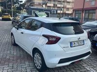 Usata Nissan Micra Acenta 71 CV (52 kW) 2018 Bianco Utilitaria