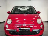 Usata Fiat 500 75 CV (55 kW) 2010 Rosso Cabrio