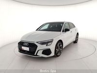 Usata Audi A3 S-Line 150 CV (110 kW) 2022 Bianco ghiaccio metallizzato Berlina