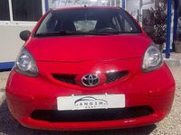 Usata Toyota Aygo 68 CV (50 kW) 2009 Rosso Utilitaria