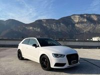 Usata Audi A3 Attraction 110 CV (80 kW) 2015 Bianco Berlina