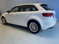 Usata Audi A3 Young 110 CV (80 kW) 2015 Bianco Berlina