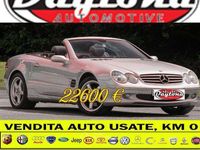 Usata Mercedes SL350 245 CV (180 kW) 2004 Argento iridio Cabrio