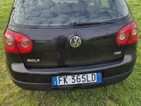 Usata VW Golf VI GT 105 CV (77 kW) 2008 Nero Utilitaria