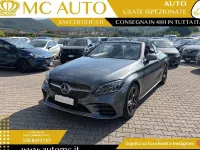 Usata Mercedes C200 Premium 184 CV (135 kW) 2021 Grigio Cabrio