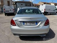 Usata Mercedes C200 Premium 136 CV (100 kW) 2016 Grigio Berlina
