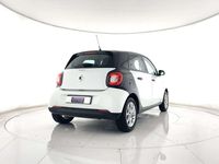Usata Smart ForFour Prime 71 CV (52 kW) 2018 Bianco e tetto nero Utilitaria