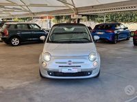 Usata Fiat 500C Lounge 95 CV (69 kW) 2011 Argento Cabrio