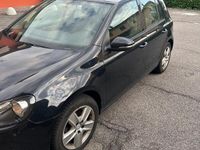 Usata VW Golf VI 105 CV (77 kW) 2010 Nero Utilitaria
