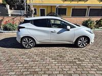 Usata Nissan Micra Tekna 90 CV (66 kW) 2017 Bianco Utilitaria