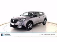 Usata Peugeot 2008 Active 110 CV (80 kW) 2021 Grigio artense SUV