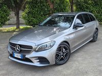 Usata Mercedes C220 Premium 194 CV (142 kW) 2019 Marrone Station wagon