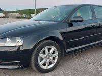 Usata Audi A3 140 CV (102 kW) 2013 Nero Berlina
