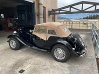Usata MG TD 57 CV (41 kW) 1950 Nero Cabrio