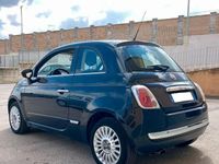 Usata Fiat 500 Lounge 75 CV (55 kW) 2009 Blu Cabrio