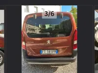 Usata Peugeot Rifter GT-line 131 CV (96 kW) 2019 Arancione Monovolume