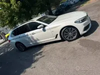 Usata BMW 520 Sport Line 190 CV (139 kW) 2018 Bianco Station wagon