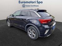 Usata VW T-Roc R-line 150 CV (110 kW) 2023 Nero SUV