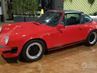 Usata Porsche 911 204 CV (150 kW) 1982 Rosso Cabrio