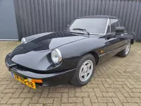Usata Alfa Romeo Spider 117 CV (86 kW) 1988 Nero Cabrio