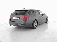 Usata BMW 316 Advantage 116 CV (85 kW) 2015 Grigio Station wagon