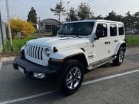 Usata Jeep Wrangler Unlimited Sahara 200 CV (147 kW) 2020 Bianco SUV