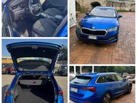 Usata Skoda Octavia 131 CV (96 kW) 2020 Blu Station wagon