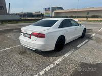 Usata Audi A8 366 CV (269 kW) 2010 Bianco Berlina