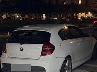 Usata BMW 123 204 CV (150 kW) 2007 Bianco Utilitaria