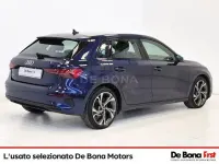 Usata Audi A3 Sportback Advanced 116 CV (85 kW) 2022 Azzurro Utilitaria