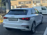 Usata Audi A3 Advanced 116 CV (85 kW) 2022 Bianco Berlina