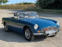 Usata MG B 96 CV (70 kW) 1970 Blu Cabrio