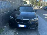 Usata BMW 220 Luxury Line 184 CV (135 kW) 2019 Nero Cabrio