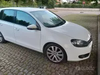 Usata VW Golf 110 CV (80 kW) 2009 Bianco Monovolume