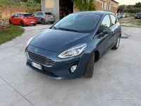 Usata Ford Fiesta Titanium 125 CV (91 kW) 2021 Blu Utilitaria