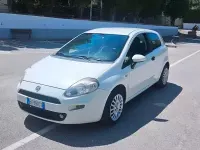 Usata Fiat Punto Lounge 77 CV (56 kW) 2014 Bianco Utilitaria