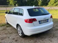 Usata Audi A3 Ambiente 105 CV (77 kW) 2010 Bianco Utilitaria