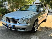 Usata Mercedes S320 204 CV (150 kW) 2002 Grigio Berlina
