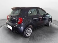 Usata Nissan Micra Acenta 80 CV (58 kW) 2016 Nero Utilitaria