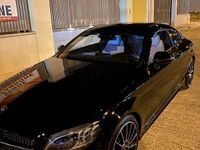 Usata Mercedes C220 Premium Plus 194 CV (142 kW) 2018 Nero Coupé