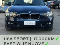 Usata BMW 118 Sport Line 143 CV (105 kW) 2014 Blu/azzurro Utilitaria
